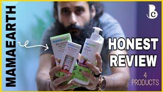 Mamaearth Haul | 4 Unbiased Product Reviews | Brought To You By #BeardedChokraFamily (not sponsored)