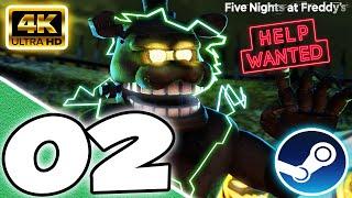 FNaF: Help Wanted (Curse of Dreadbear) DLC - 100% Walkthrough Gameplay Part 2 - Spooky Mansion (UHD)