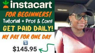  EVERYDAY IS PAYDAY! 2024 INSTACART SHOPPER TUTORIAL! DAILY PAY! INSTACART SHOPPER TRAINING