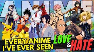 Not BIG FAN But Every Anime Series I've EVER Seen.. | HINDI