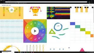 Google Chrome Music Lab Sound Waves