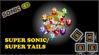 Super Sonic in Sonic CD Release (Sonic CD 2011 PC Mod)