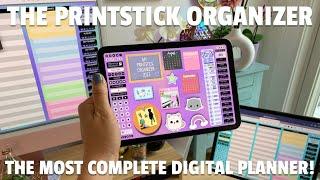 A tour of my new DIGITAL PLANNER the PrintStick Organizer (PSO) 2024-205 NOW AVAILABLE!