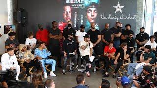 FULL COVERAGE OF SOCIAL GLOVES YOUTUBE VS TIKTOK PRESS CONFERENCE!!!!