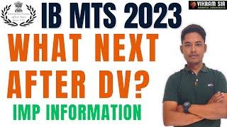 IB MTS 2023 II WHAT TO DO AFTER DV? II BY VIKRAM SIR