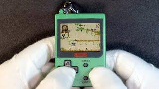 Nintendo Mini Classics Donkey Kong Junior handheld gameplay