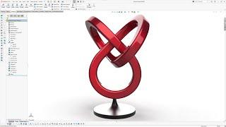 How to model a Trefoil Knot in SOLIDWORKS? | Step-by-step video tutorial