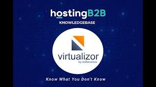 How to Start or Boot Your VPS Using Virtualizor HOSTING B2B