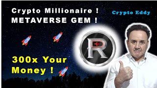 CRYPTO $MILLIONAIRE. 300x METAVERSE GEM ! (MEGA URGENT) #btc #eth #gaming