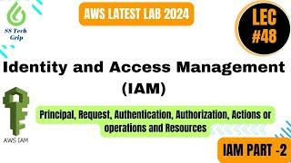 Lec#48 How AWS IAM Works? AWS Identity and Access Management (IAM) Part -2. AWS Latest lab in 2024