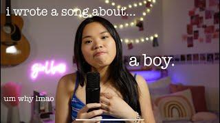 i wrote a song about A BOY.  | Camille de la Cruz (original song)