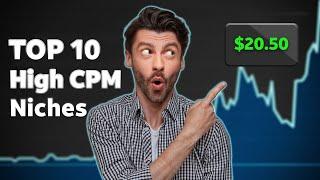 Top 10 BEST PAYING NICHES on YouTube | Highest CPM Rates by Niche