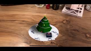 Browser-based Augmented Reality with AR.js - Christmas Wishes Tech Demo