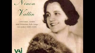 Ninon Vallin, "Ces lettres!,ces lettres!" Werther