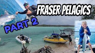 Fraser Island marlin l, mackerel off flats Boating, Fishing, Camping K'gari Island