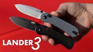 The Knafs Lander 3 Pocket Knife - It's been a long way, but we're here