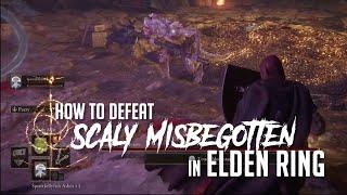 How to Cheese Scaly Misbegotten in Elden Ring (Easy Kill)