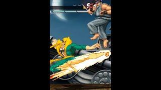 Ironfist vs Ryu - Mugen Street Fighter Epic Fight #shorts