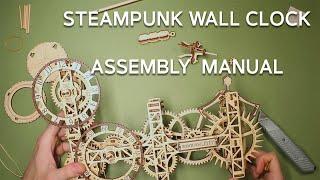 Steampunk Wall Clock Assembly Manual