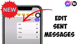 How to Edit Sent Messages in Messenger | Messenger Edit Message | Latest Feature 2023