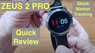 LOKMAT ZEUS 2 PRO Always-On BT Call 5ATM Sports Smartwatch with Stock Market Track: Quick Overview