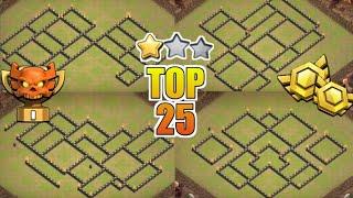 NEW TOP 25 TH9 WAR BASE + LINK | ANTI ZAP DRAGS BASES | TOP 25 BEST TH9 WAR BASE DESIGN | COC