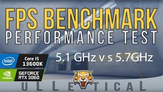 i5 13600K | OC VS STOCK | CSGO Benchmark | 800x600 Lowest settings |