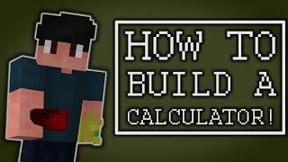 HOW TO BUILD A REDSTONE CALCULATOR | A tutorial by Technical Minecraft!