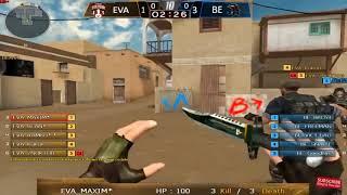 CFEL 2018 Vòng 3   EVATeam vs BornEvil Map 1   BE Chơi Sòng Phẳng Trước EVA