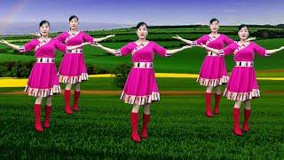 Love song square dance "Meet the Grassland" sweet and beautiful dance