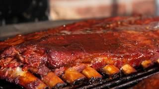 Smoked Pork Ribs - St. Louis Style