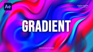 Create AWESOME Gradient Background - After Effects Tutorial