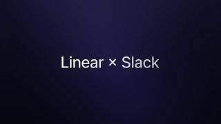 Synced Slack threads for Linear