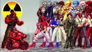 [KOF Mugen] Nuclear Force Team Vs 16 Super Fighters Team