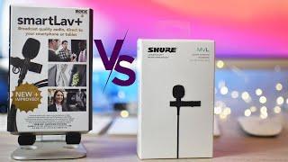 Best Lavalier Microphone for Smartphones? Rode SmartLav+ vs Shure MVL
