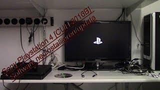 Sony Playstation 4 [CUH-2016B] Software neuinstallieren_update