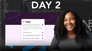 30 Day Coding Challenge - Day 2 - FAQ Accordion (Next.js, Material UI, TypeScript, CSS)