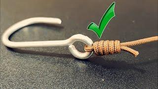 CENTAURI KNOT. GREAT KNOT for Anglers!