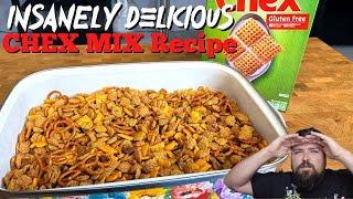 My Favorite Chex Mix Recipe ever! The most flavorful and delicious! MUST TRY