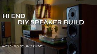 DIY Reference Quality Speaker Build. How I built these amazing speakers and proper sound comparison!