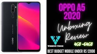 OPPO A5 2020 model Unboxing Review 4GB-64GBBudget Mobile Phone under 12000