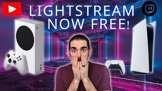 FREE Overlays, Alerts & multi-Stream for Xbox & PlayStation Streamers! Light Stream!