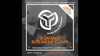 Youth About Business Online High School Summer Business Camp