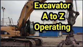 Excavator operating (एसकावेटर ऑपरेटिंग) Bucket, Jack hammer, grab(grap scrapr)