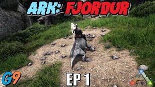 Ark Survival Evolved - Fjordur EP1 (Getting Started)