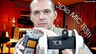 ASMR Biggest 3Dio Free Space Pro Binaural Mic Test + Compare other Microphones