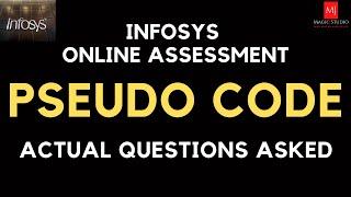 INFOSYS 2021/2022/2023 - PSEUDOCODE QUESTIONS with ANSWERS (MUST DO)