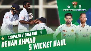 Rehan Ahmed Picks Up Five-Wicket Haul On Debut | Pakistan vs England | 3rd Test Day 3 | PCB | MY2L