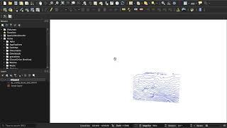 How to export contours with elevation into AutoCAD using QGIS