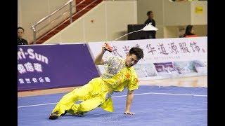 Men's 9 Section Whip Chain 男子九节鞭 第2名 湖北队 沈鑫杰 8.92分 hu bei shen xin jie